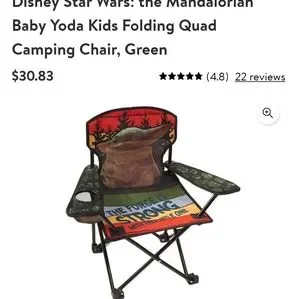 Disney Other New Baby Yoda Camping Folding Chair Poshmark